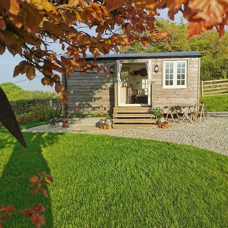 Elvan Farm Shepherd'S Hut Villa Exeter Exterior photo