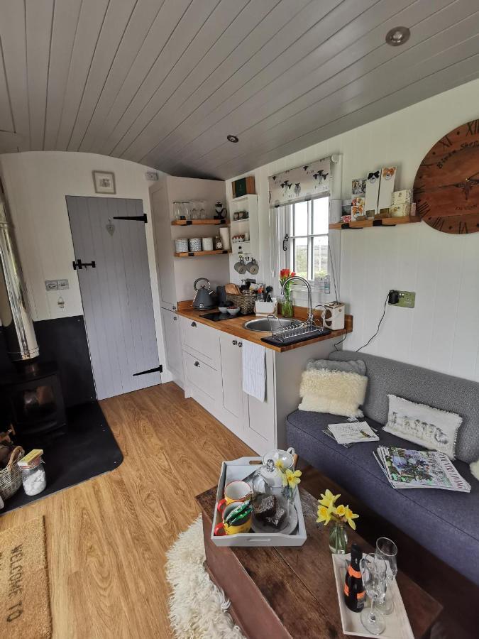 Elvan Farm Shepherd'S Hut Villa Exeter Exterior photo