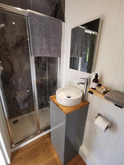 Elvan Farm Shepherd'S Hut Villa Exeter Exterior photo